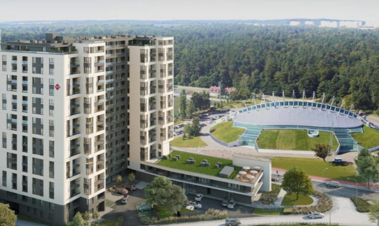 Apartamenty Bruno I Bianca W Symphony Modern Tower Gdynia 2 I 3 Pietro エクステリア 写真